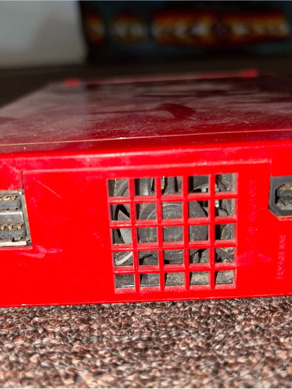 Nintendo Red Wii Console - Slim Front-Loading